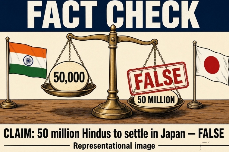 Fact Check: Did Japan Agree to Host 50 Million Hindus?